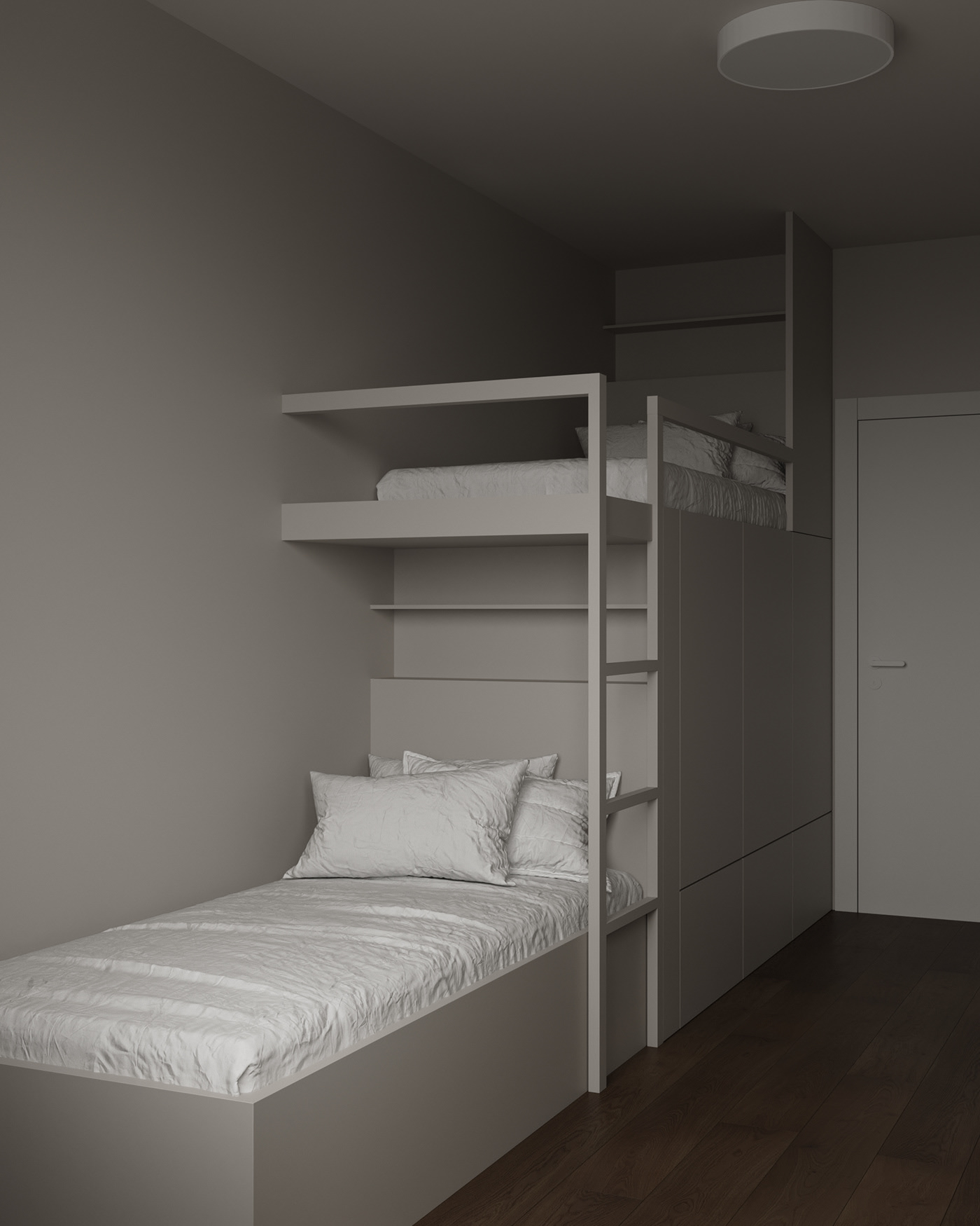 中性色系住宅设计 既简静又舒适-21