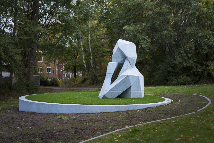 瑞典 Vårbergs 巨人雕塑丨瑞典斯德哥尔摩丨Xavier Veilhan-40