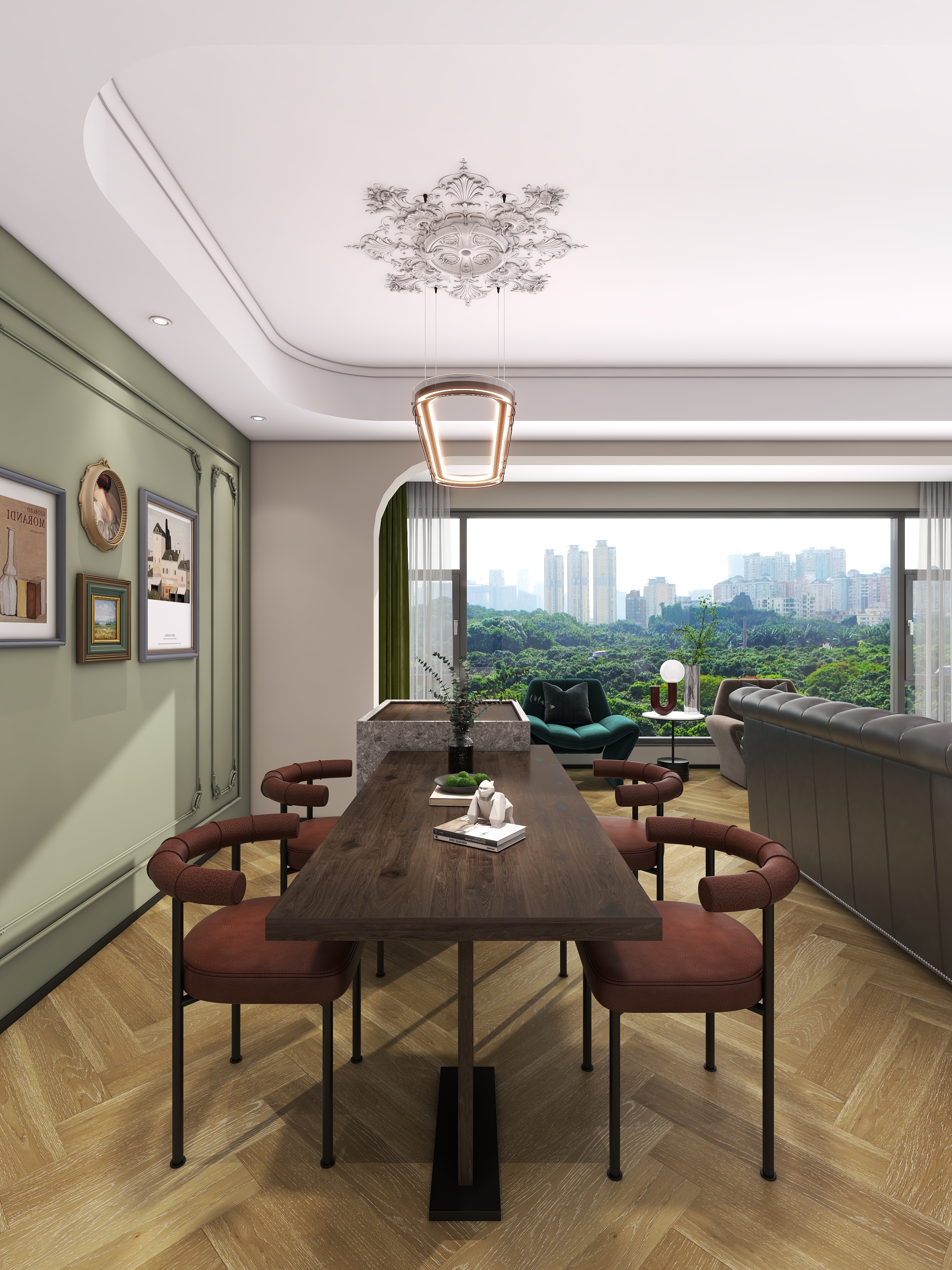 四川成都华府悦璟（115平方简约法式三居室）-28