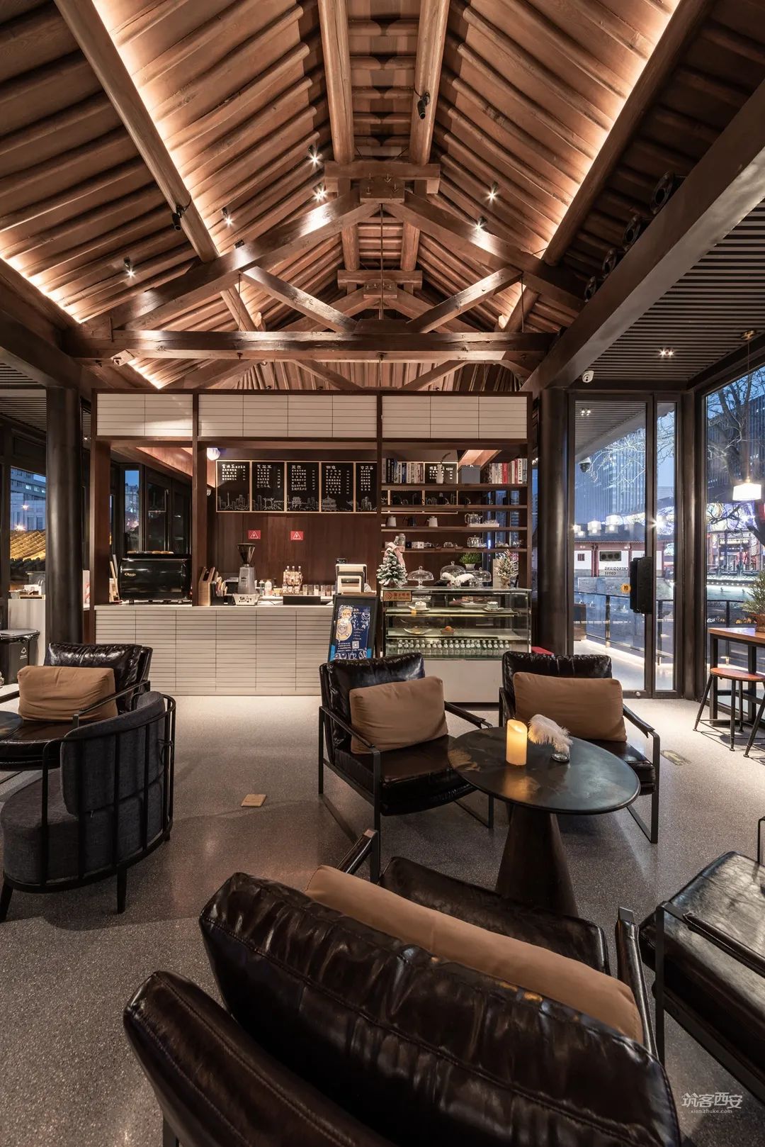 朝阳 coffee丨中国西安丨郭莘空间设计(西安)有限公司-60