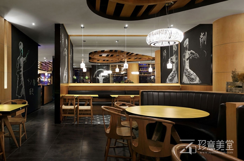 九毛九海口国贸店 | 2015 艾特奖餐饮空间设计入围之作-10