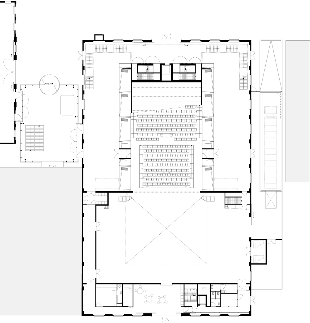 荷兰旧码头建筑改造 · 玻璃礼堂剧院-29