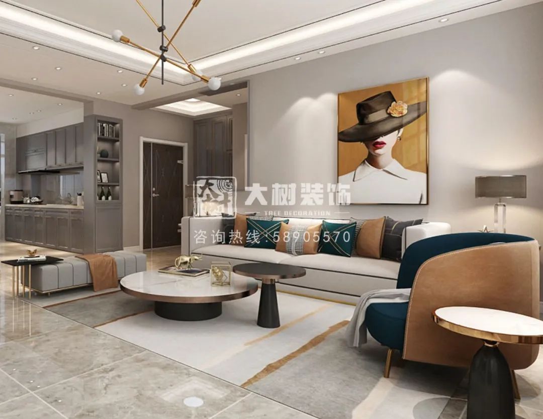 哈尔滨璞悦湾 110㎡现代轻奢艺术之家!-20