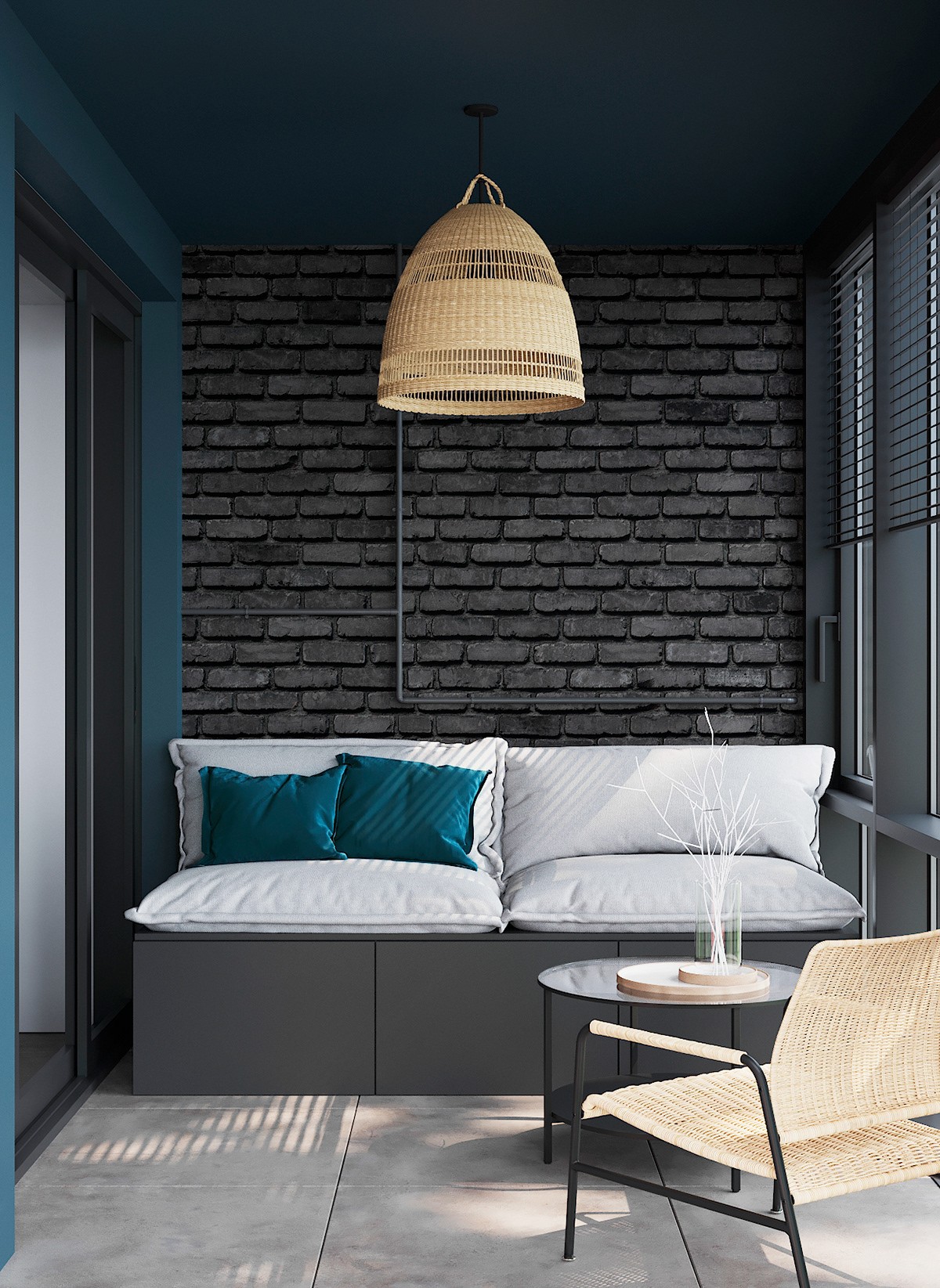 Studio | Buro2D 俄罗斯 黑色公寓-20