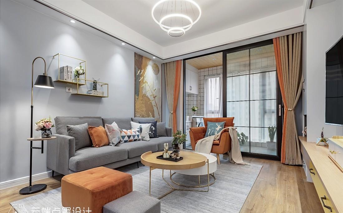 平层丨云端点墨设计 - 一米阳光（实景）-3