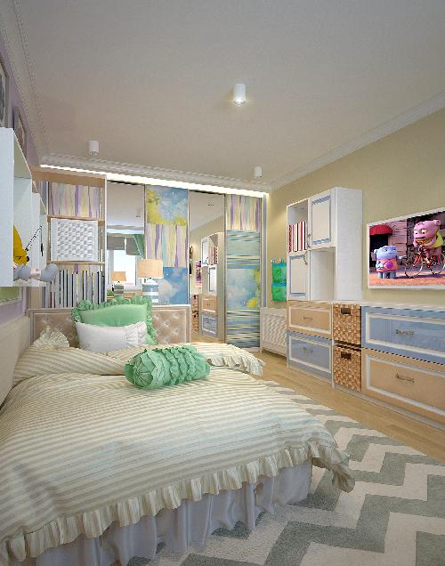 67平米公寓室内设计项目丨俄罗斯莫斯科丨莫斯科设计学院室内设计工作室-33