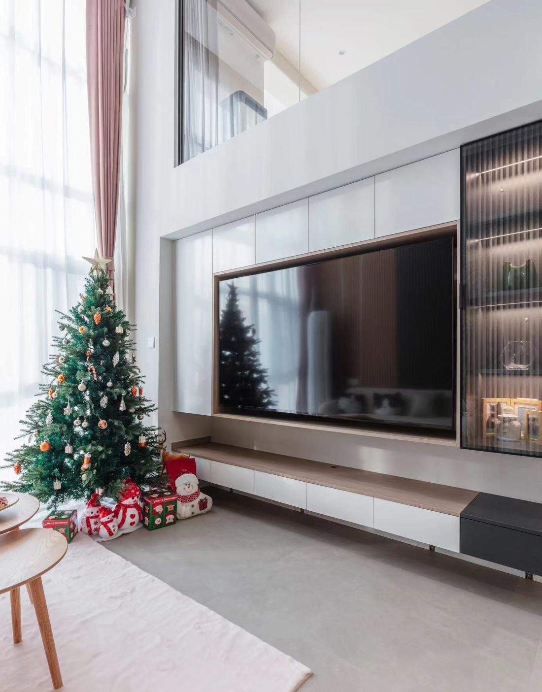 浪漫小夫妻的温馨婚房 | 简约原木与奶白系的完美融合-7