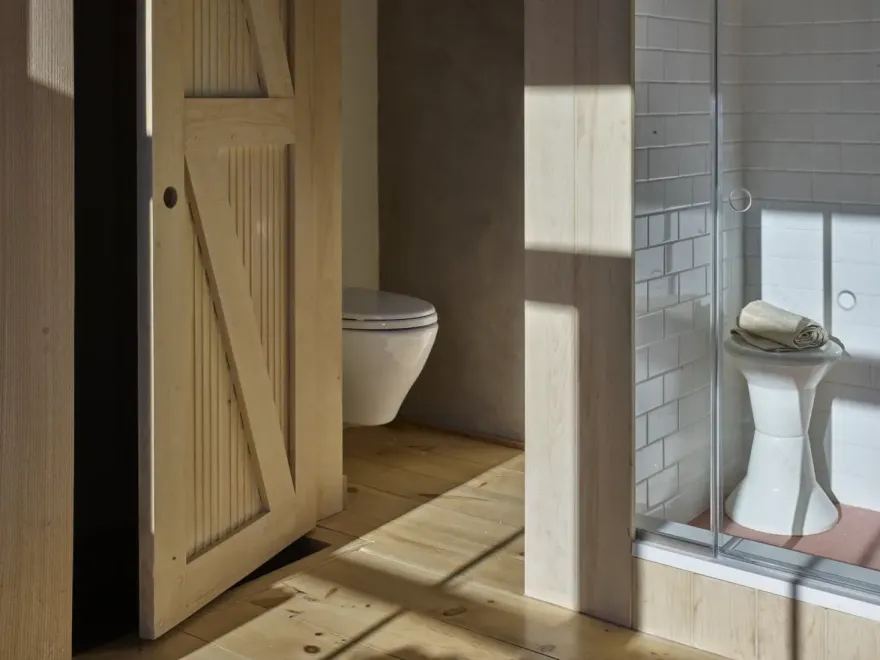 布鲁克林绿木高地时尚乡村城镇房屋扩建设计-23