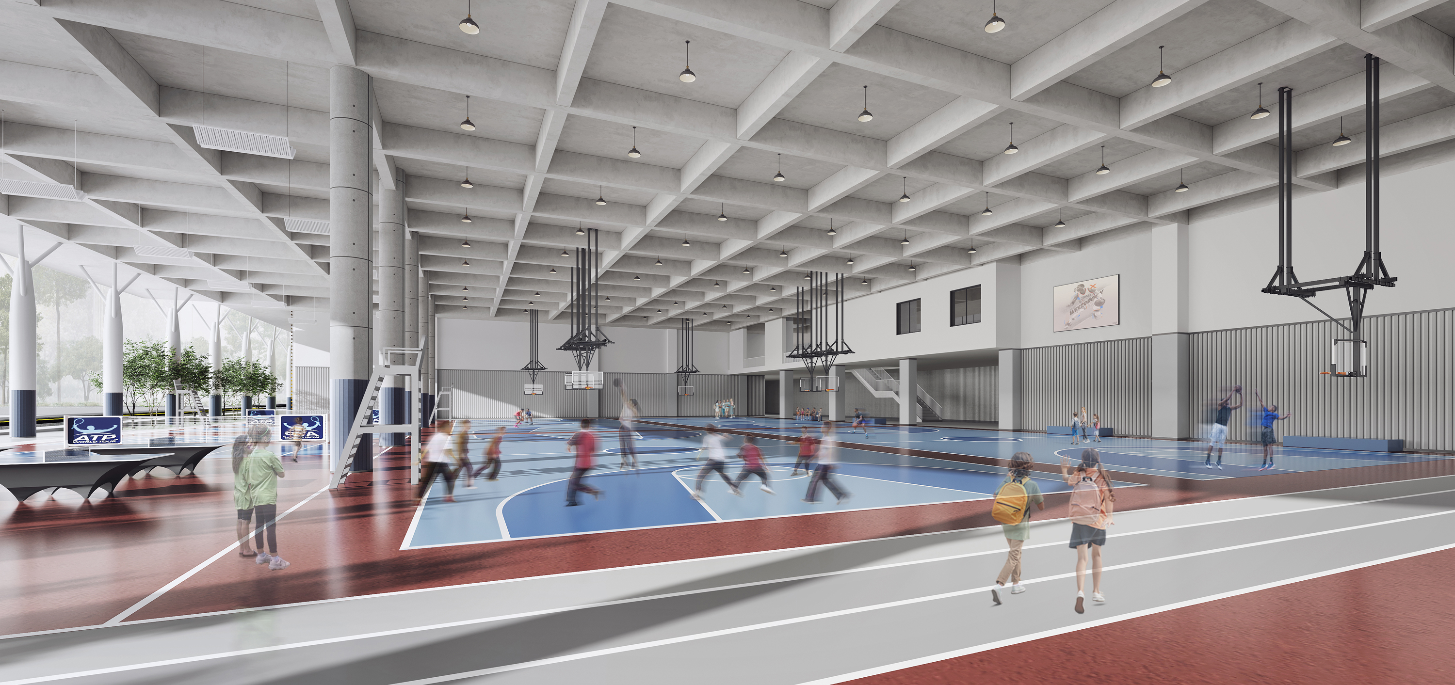 北京师范大学  南山附属学校（高中部）室内精装-8