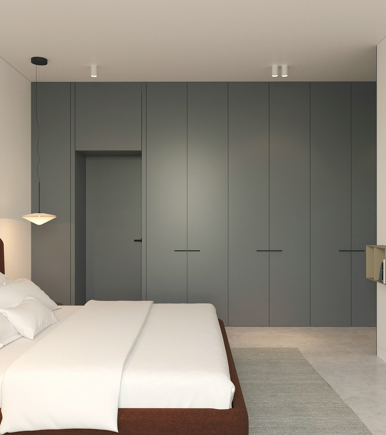 103㎡简约风公寓设计-12