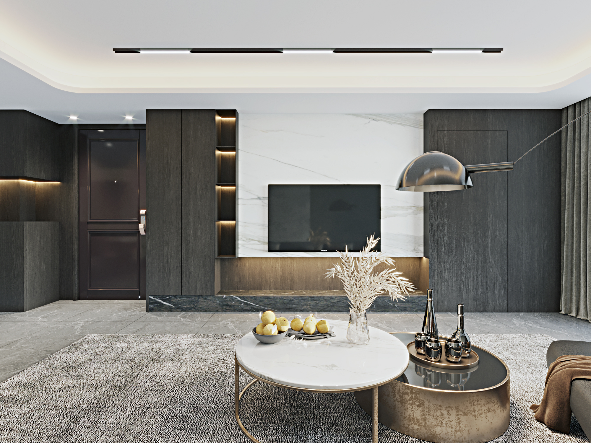 知名设计师打造极致光影空间，夜幕下的温馨港湾-1