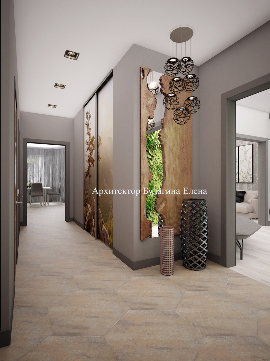 莫斯科两儿童房生态风格公寓设计项目丨俄罗斯莫斯科丨Булагина Елена（布尔拉金娜·叶连娜）-57