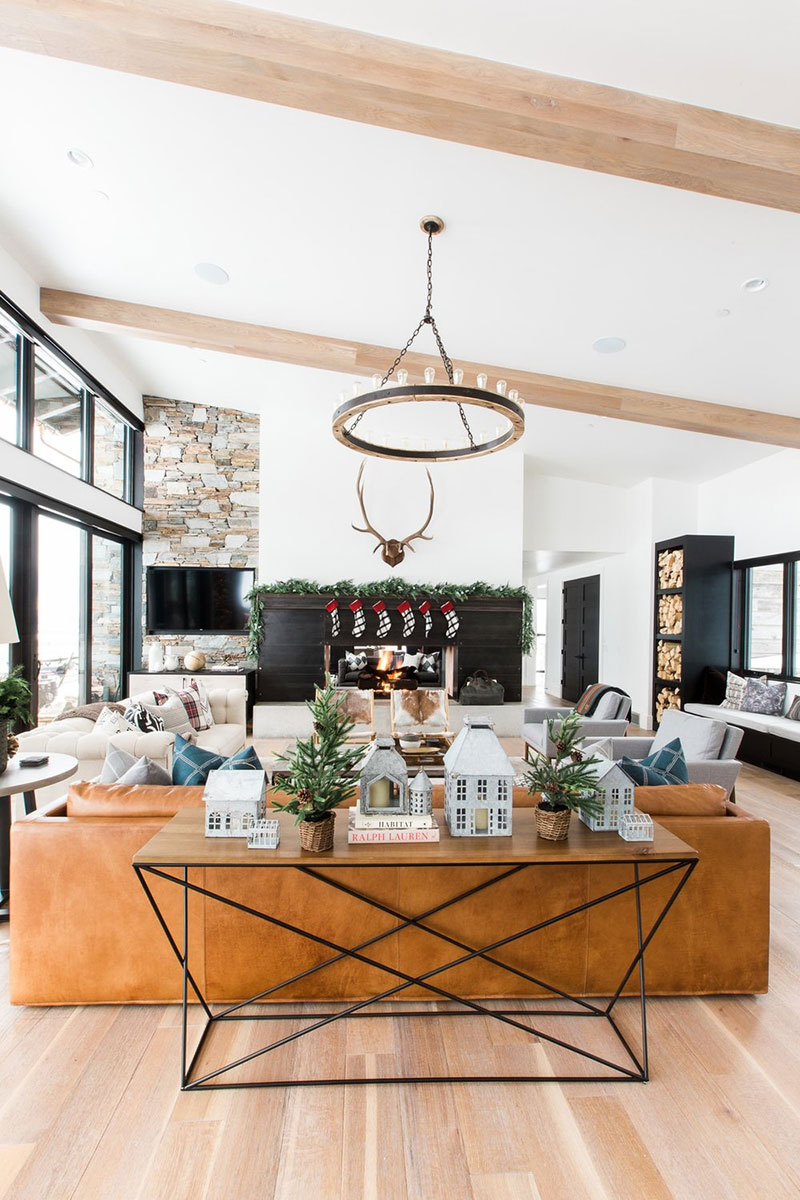 美国犹他州冬日山居盛宴-15