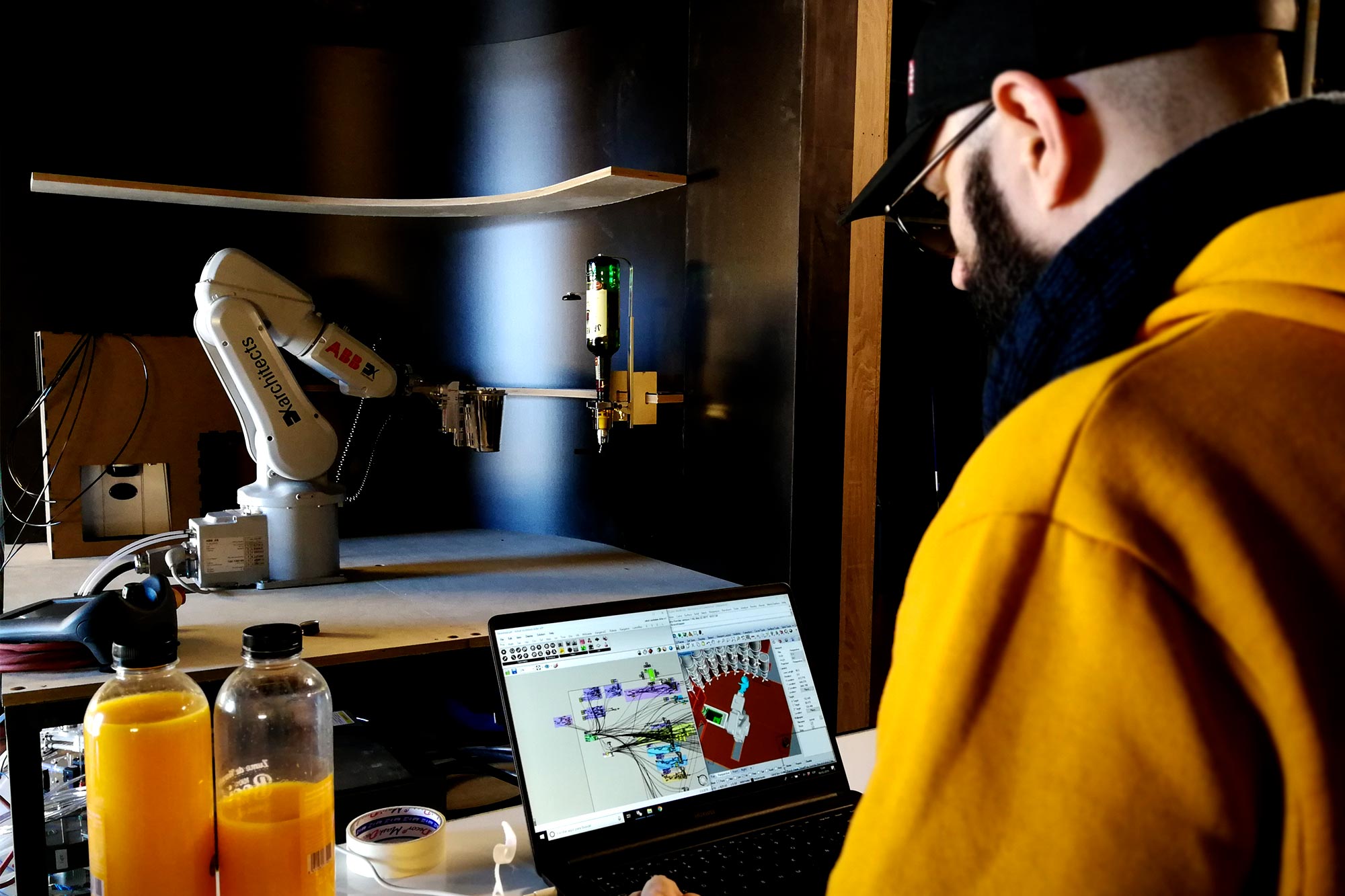 Bar robotizado（机器人酒吧）丨西班牙马德里丨EXarchitects-30