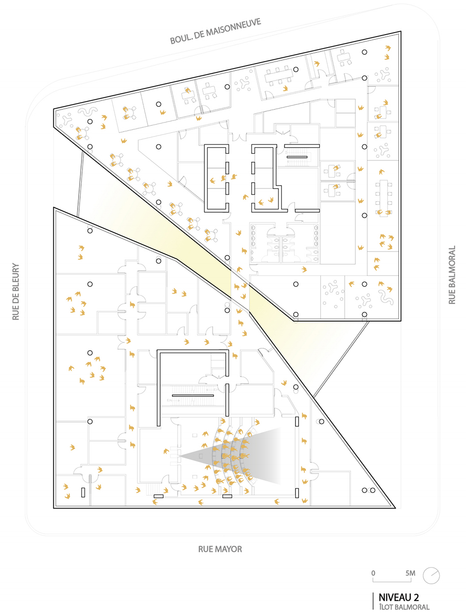 Îlot Balmoral 办公楼丨加拿大蒙特利尔丨Provencher_Roy 事务所-44