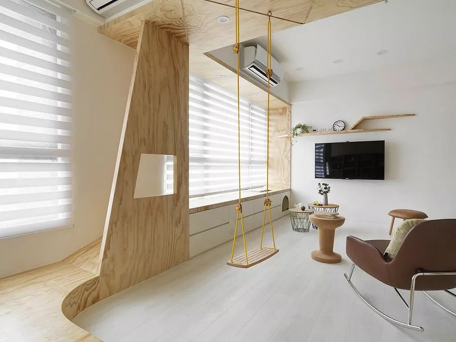 台湾原木风亲子宅设计 | WOW！游乐园-24