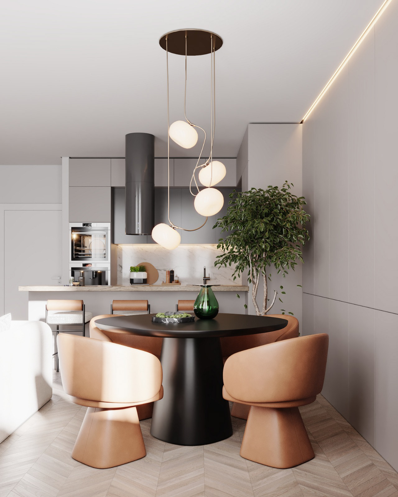 Soft Light & Minimalism | Interior CGI-14