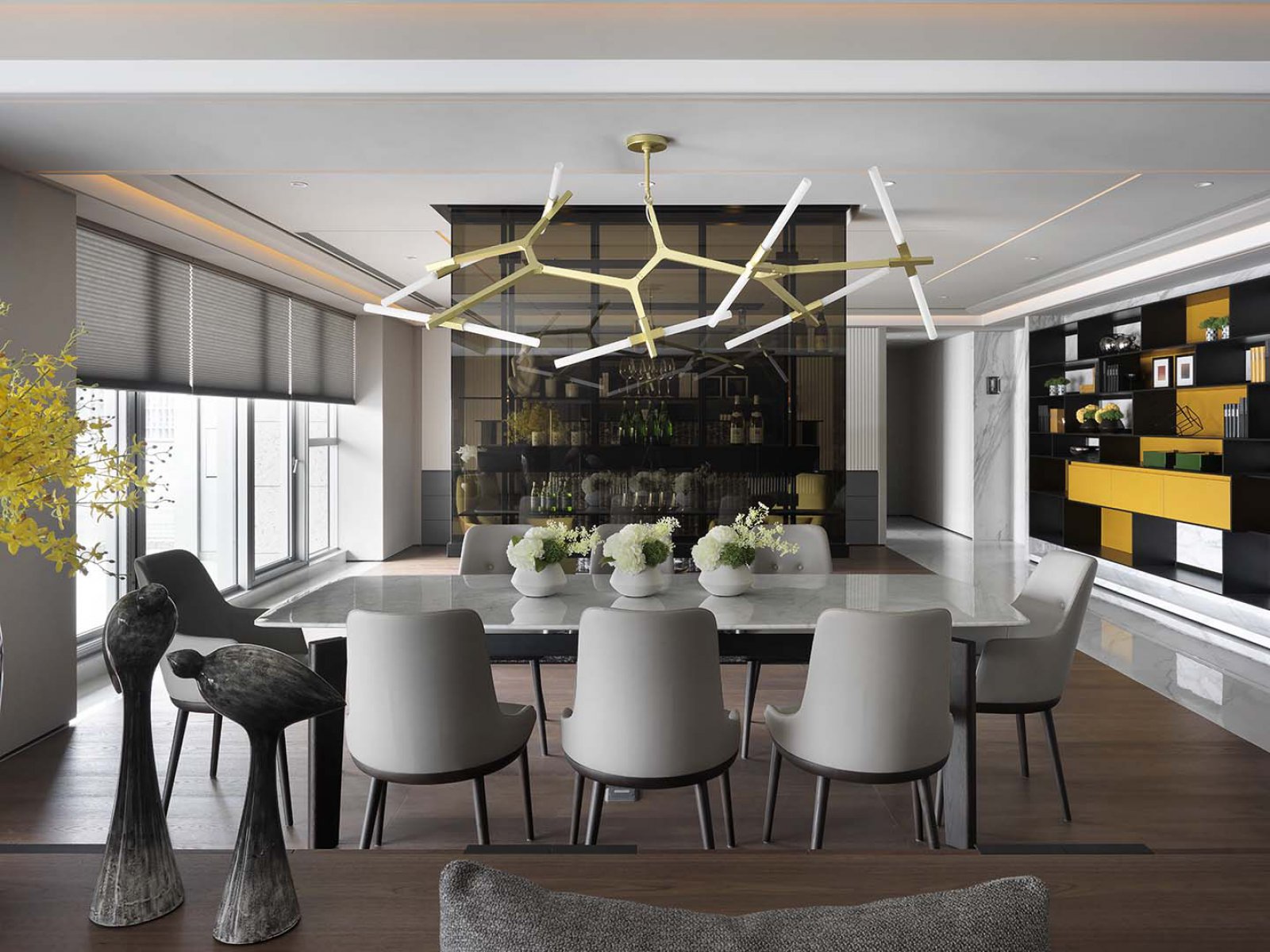 虚实悬浮——现代住宅设计 欣磐石建筑空间规划事务所-4