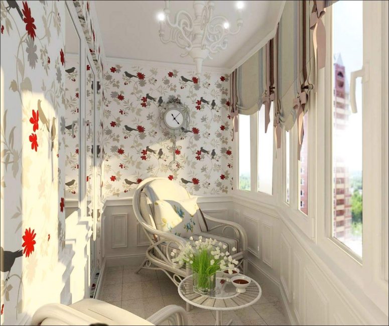 Хрущевка阳台及阁楼装修设计-17