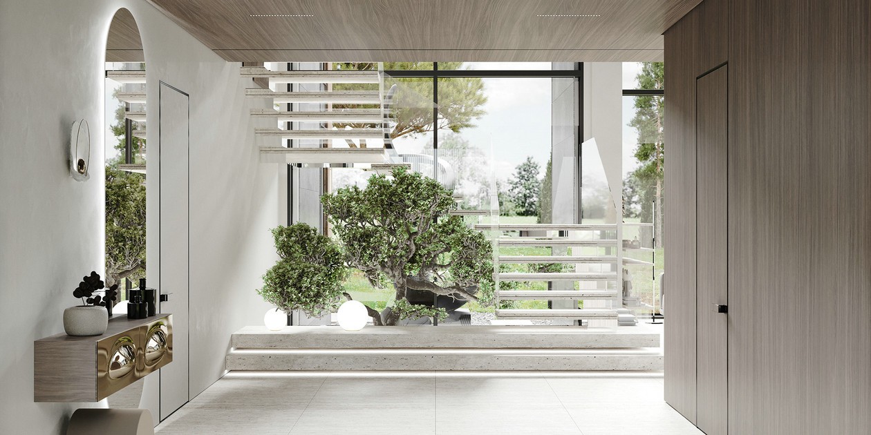 乌克兰简约风别墅设计 超有设计感-1