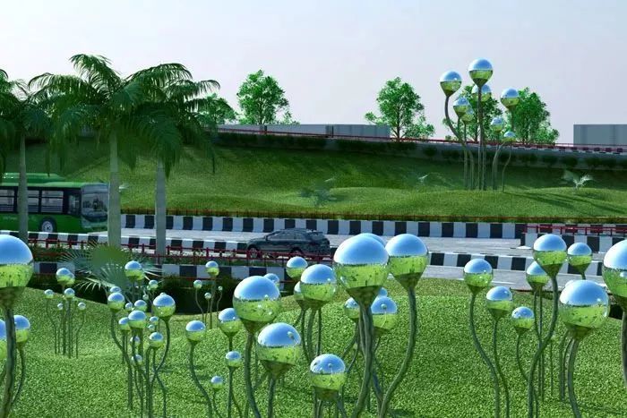 点亮城市独特IP的艺术雕塑-96