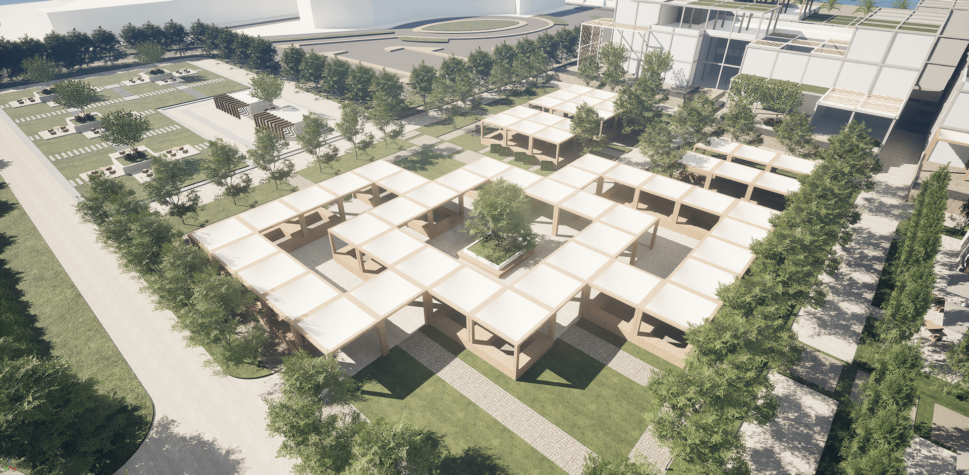 Shofha Ahla 社区中心毕业项目丨艾斯尤特大学工程学院住房建筑与城市发展系-17