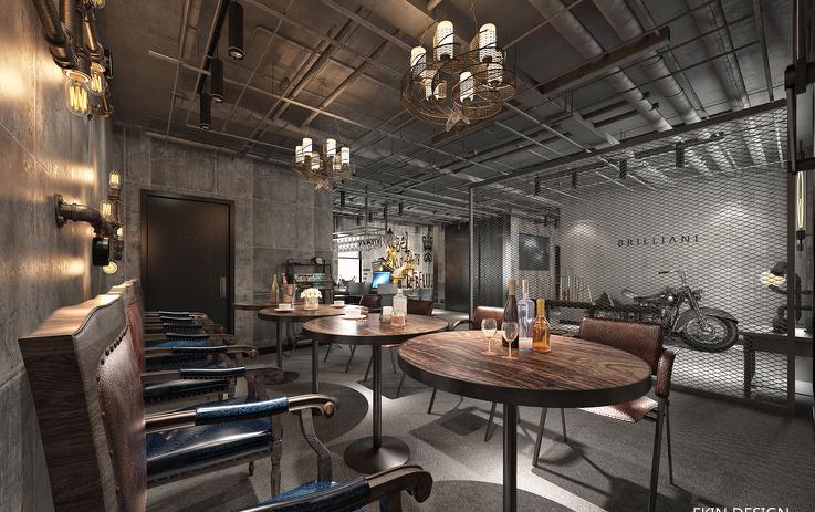 
冯易进设计作品——澳门麟轩红酒会所。 -5