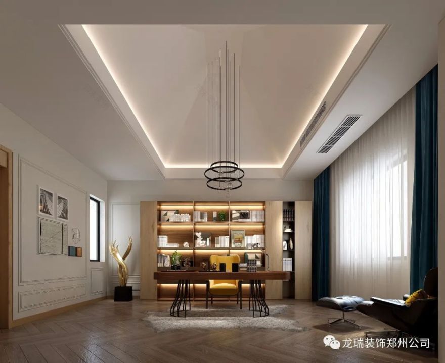 书房设计三大空间类型与元素解读-40