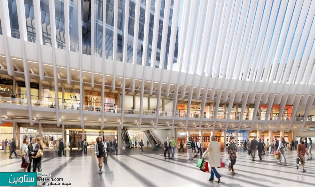 纽约世界贸易中心交通枢纽丨美国纽约丨Santiago Calatrava-14