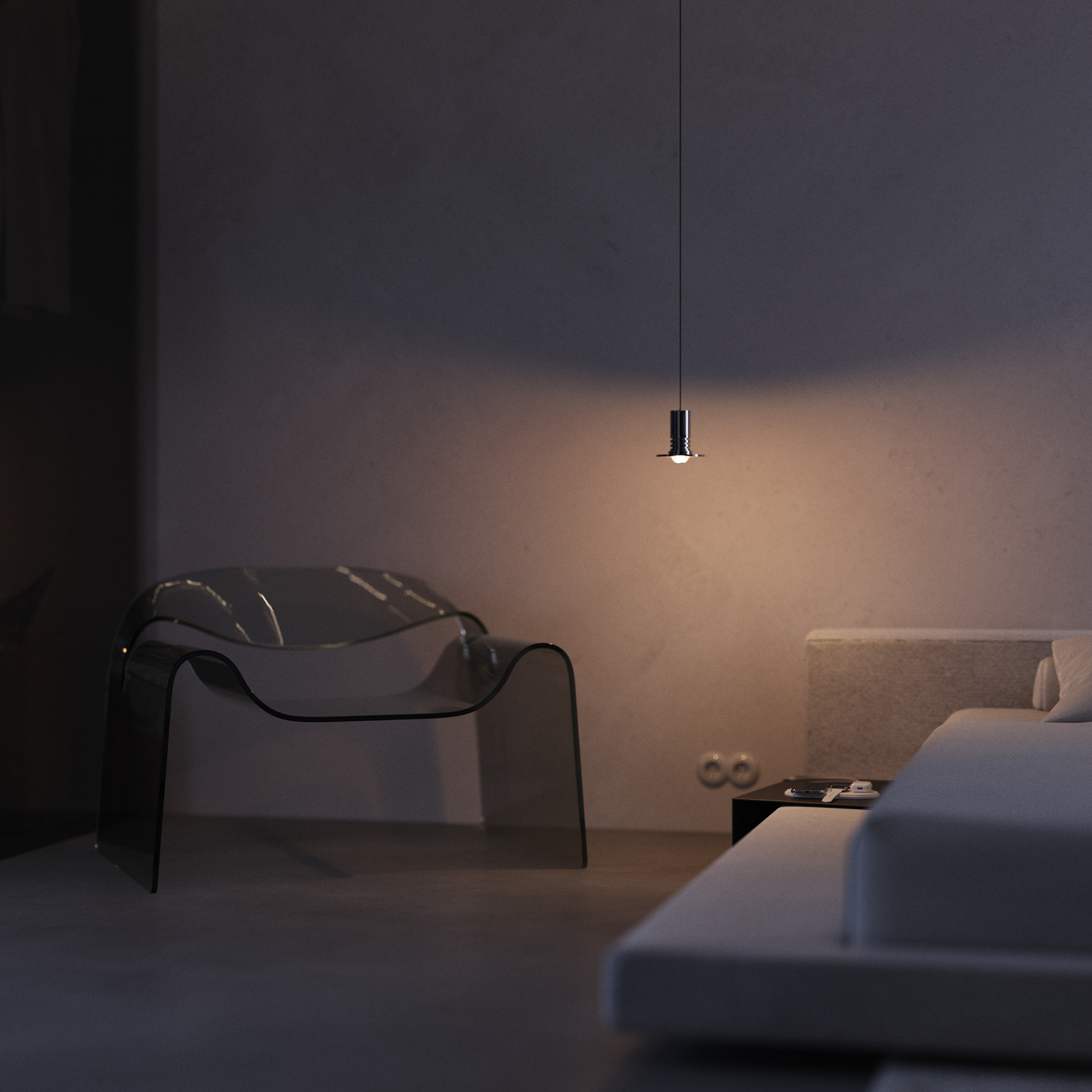 高级灰色系公寓设计 超有范的设计-15