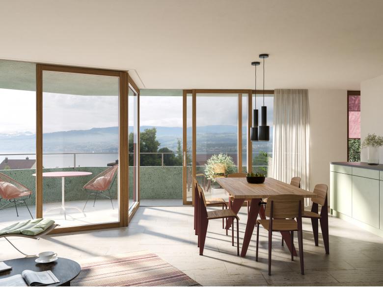 Wohnüberbauung Neuwiesen 住宅综合体丨瑞士-9