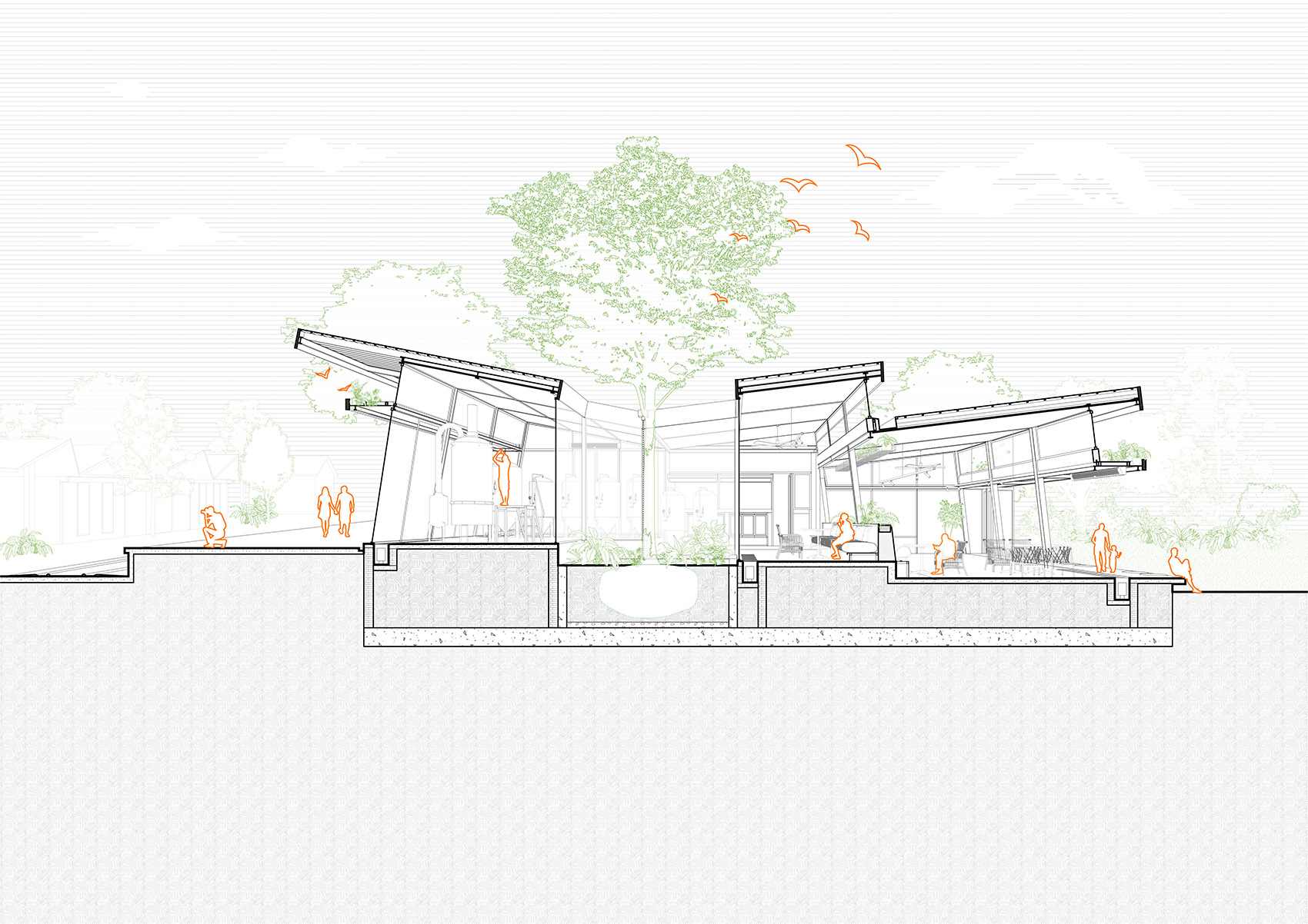 棚朋儿餐厅丨中国四川丨UN  GROUP未集建筑,杨烈-44