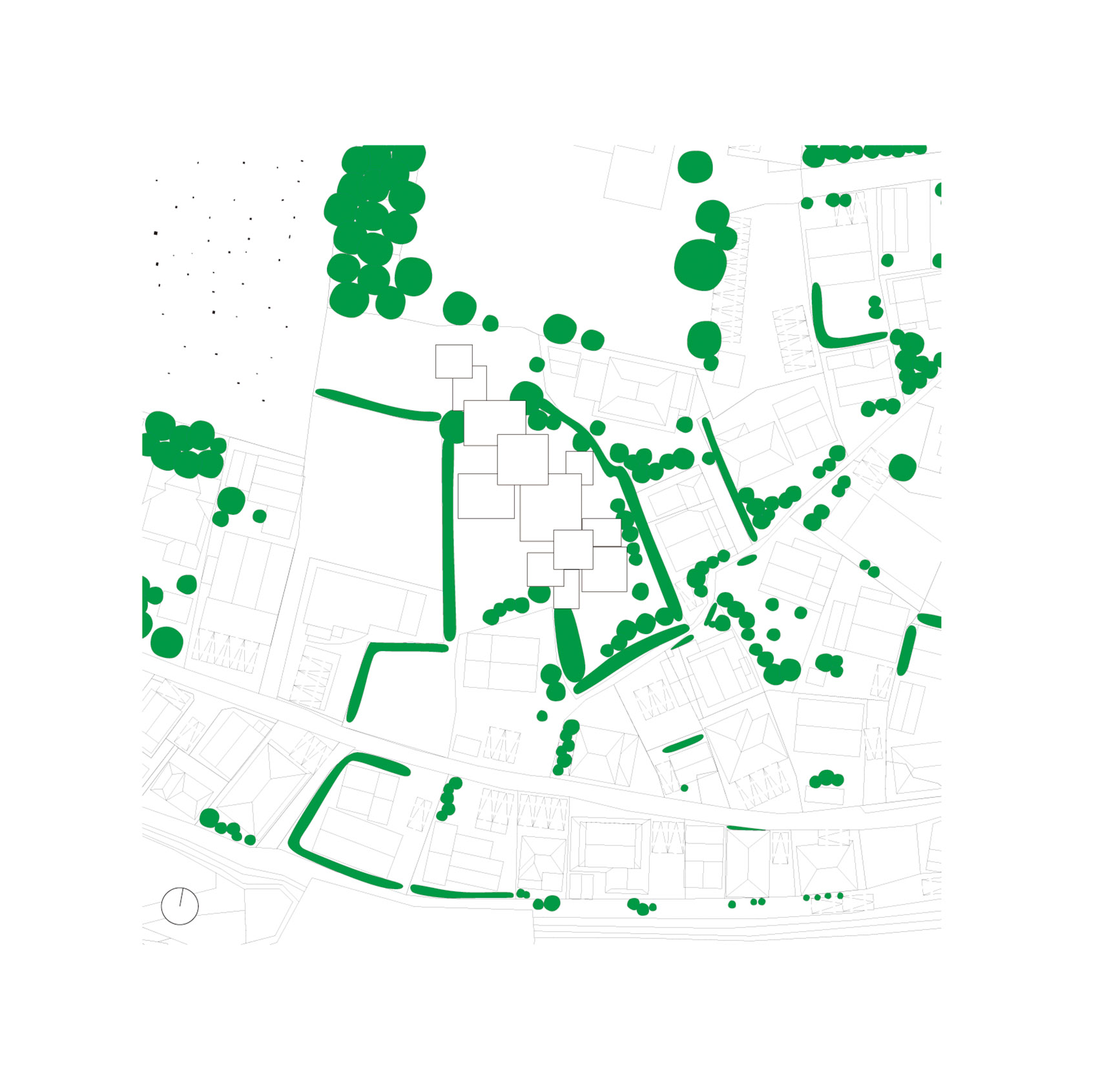 树篱围绕的房子,日本 / Studio Velocity-48