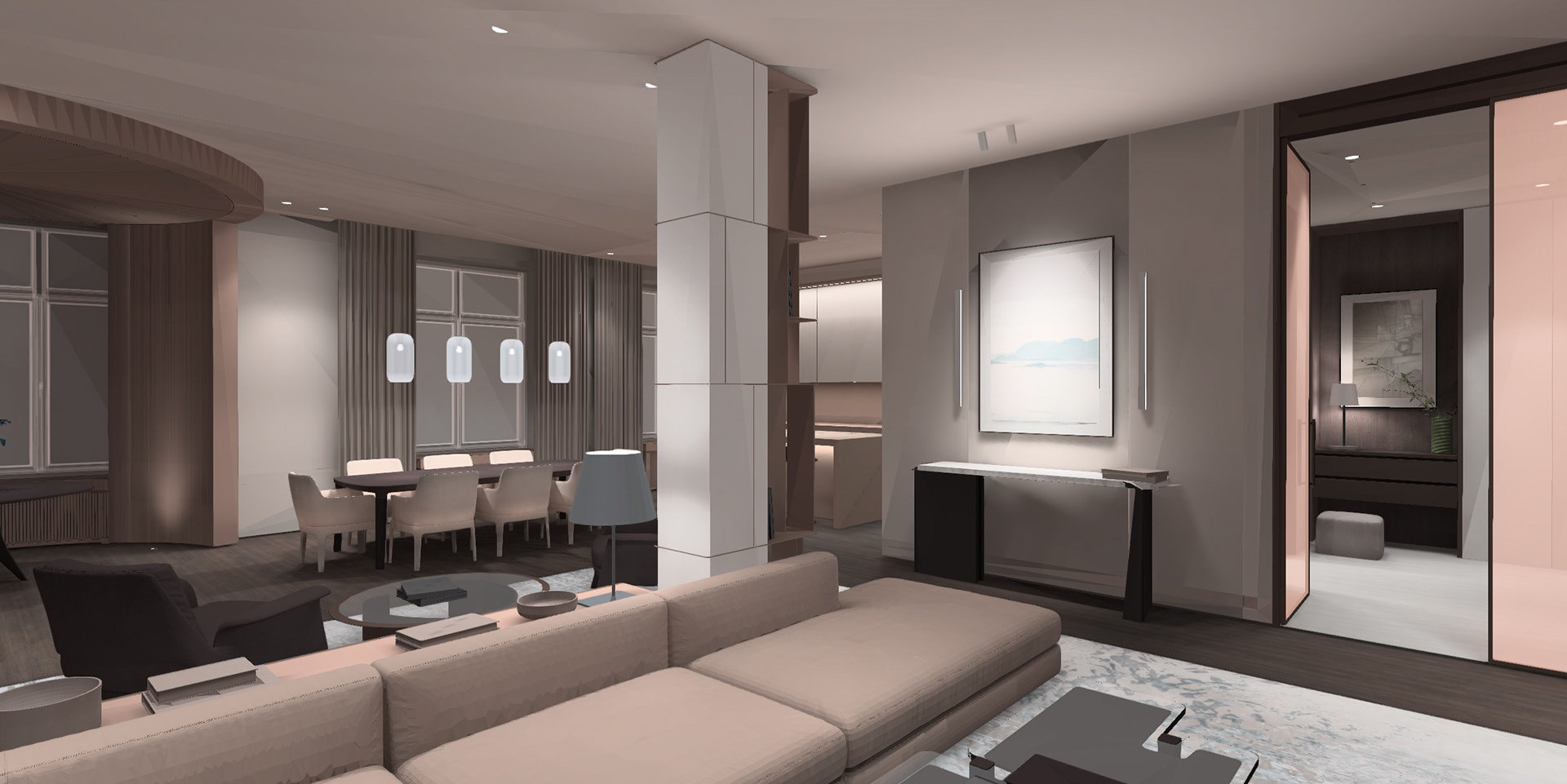 圣彼得堡公寓照明项目丨俄罗斯圣彼得堡-8