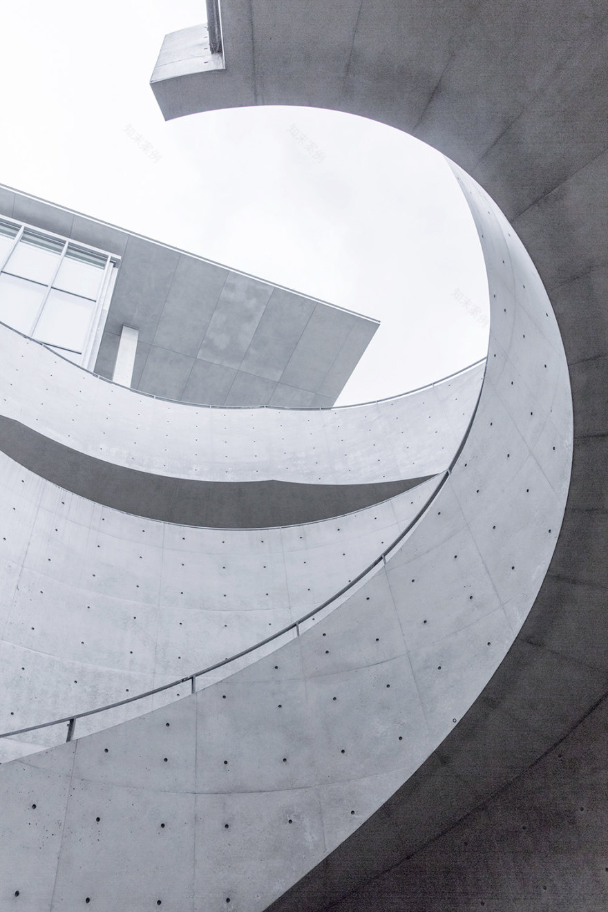 安藤忠雄的兵库县立美术馆与海滨公园一体化设计-14