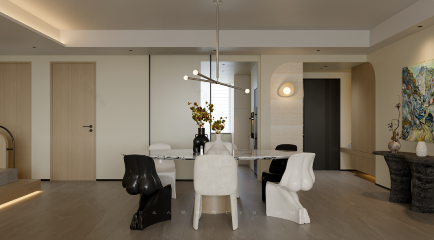 自由形态下的生活(和顺府)丨中国长沙丨长沙另存为全案设计-24