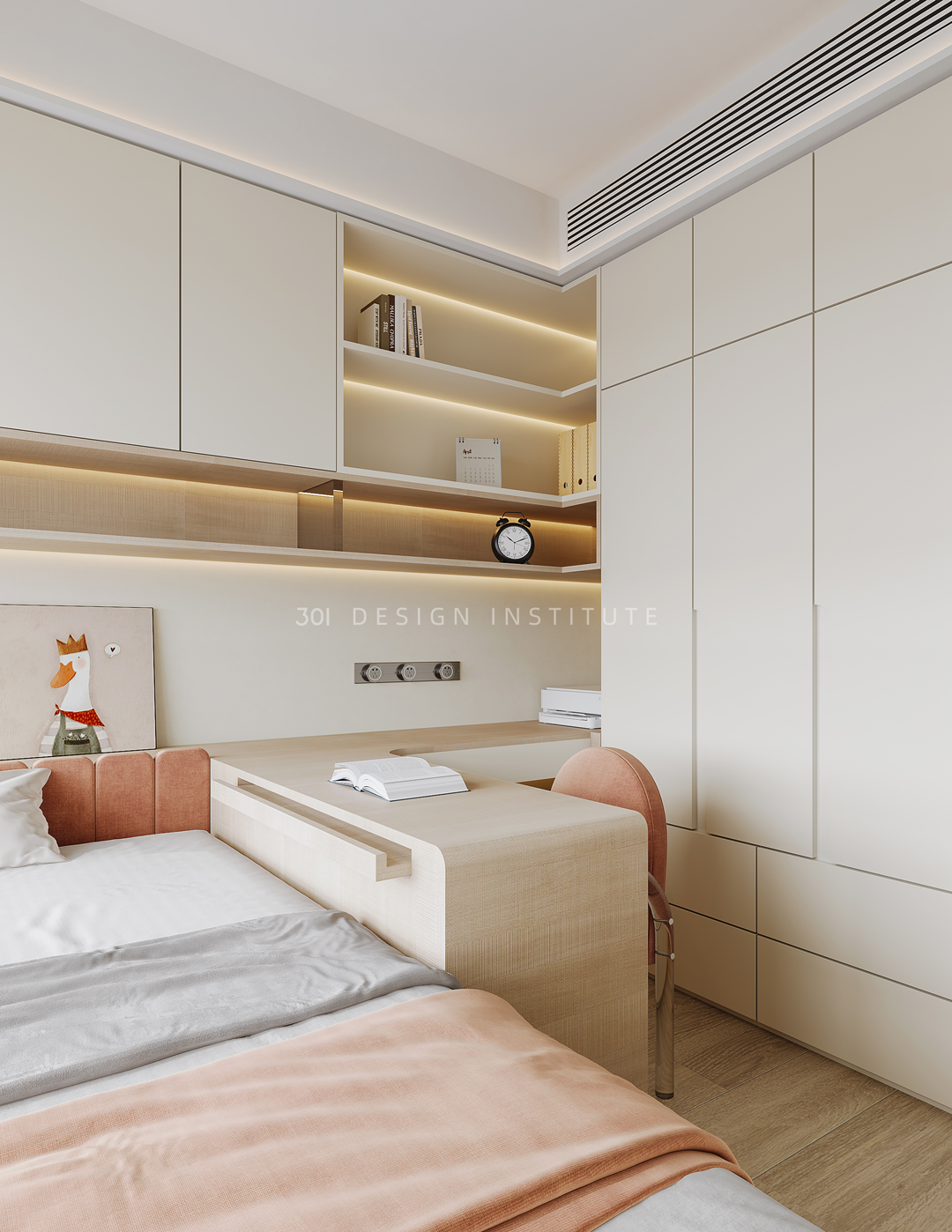 广州东风广场现代简约平层住宅丨中国广州丨301 设计研究所-31