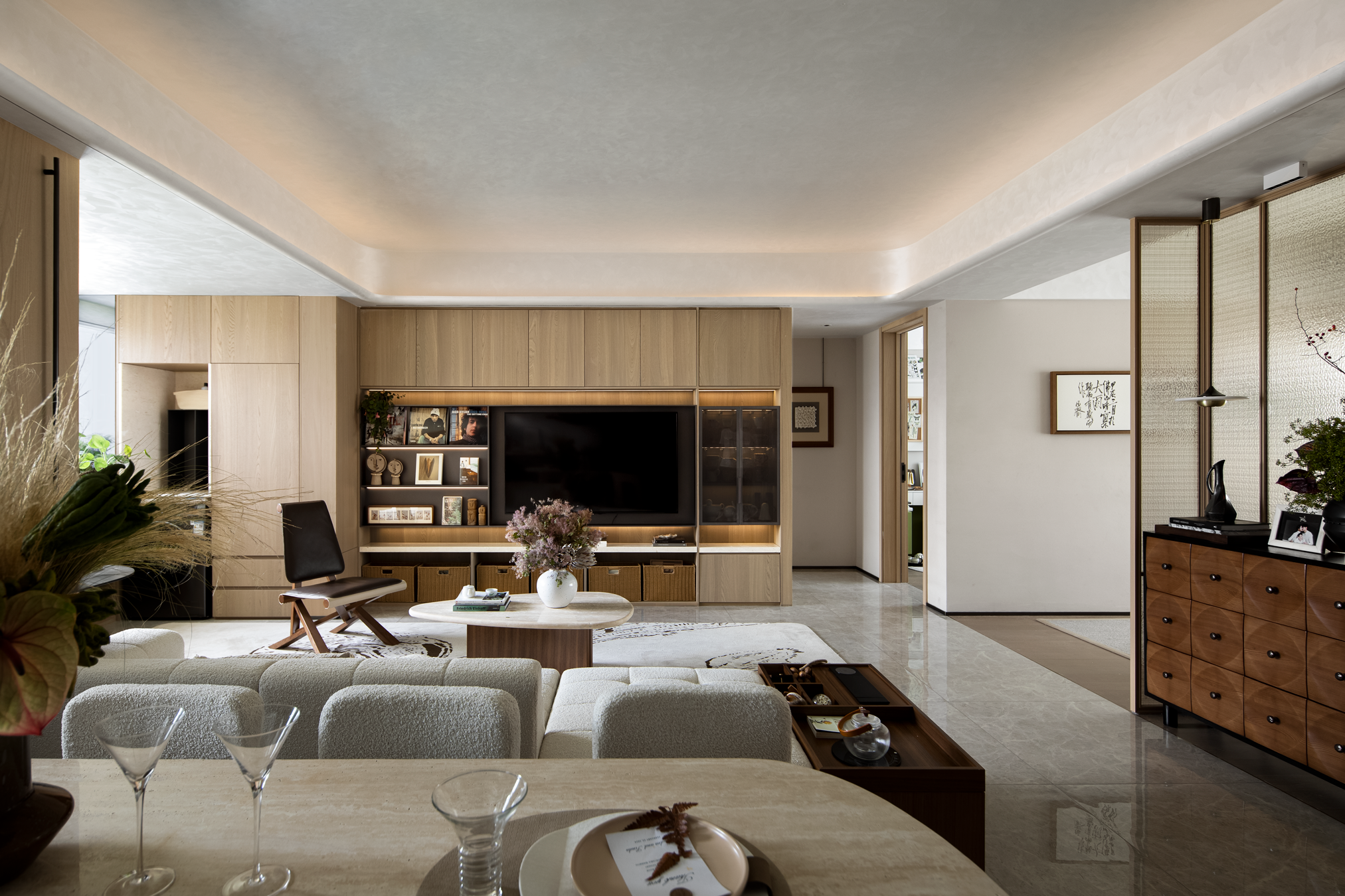 广佛万科天空之城 113 户型样板房丨中国佛山丨深圳 GNU 金秋设计-30