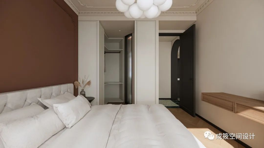 奶油色调的中古法式浪漫之家丨中国上海丨成筱设计-39