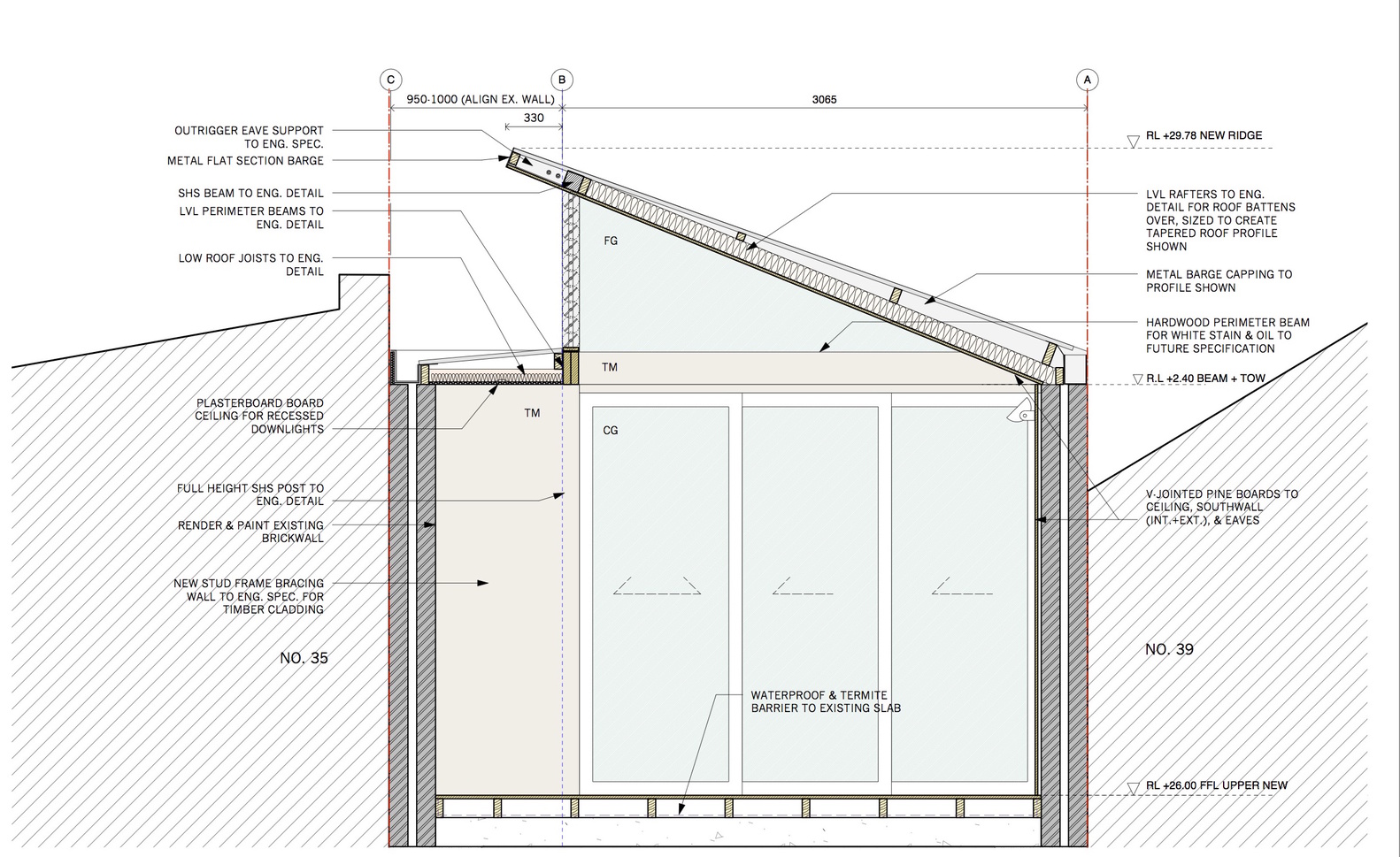悉尼绿色城市撤退· Petersham Courtyard House-34