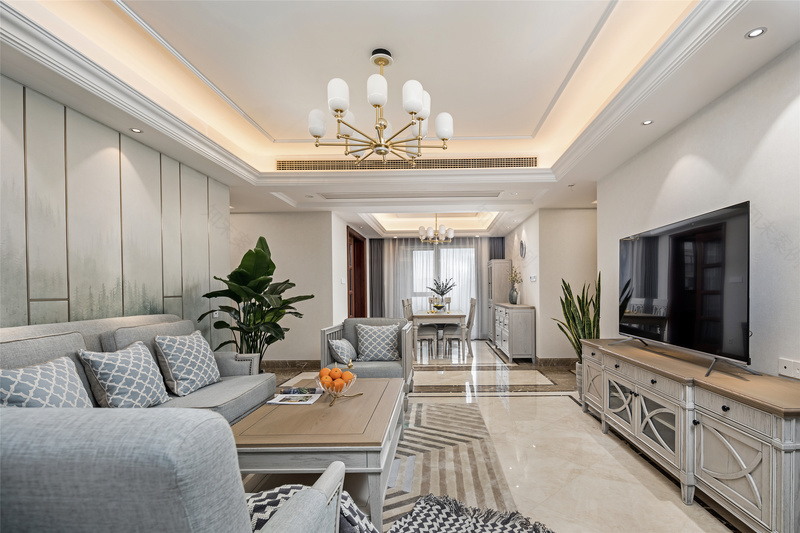 乌托邦世界的优雅灰绿美式风-3