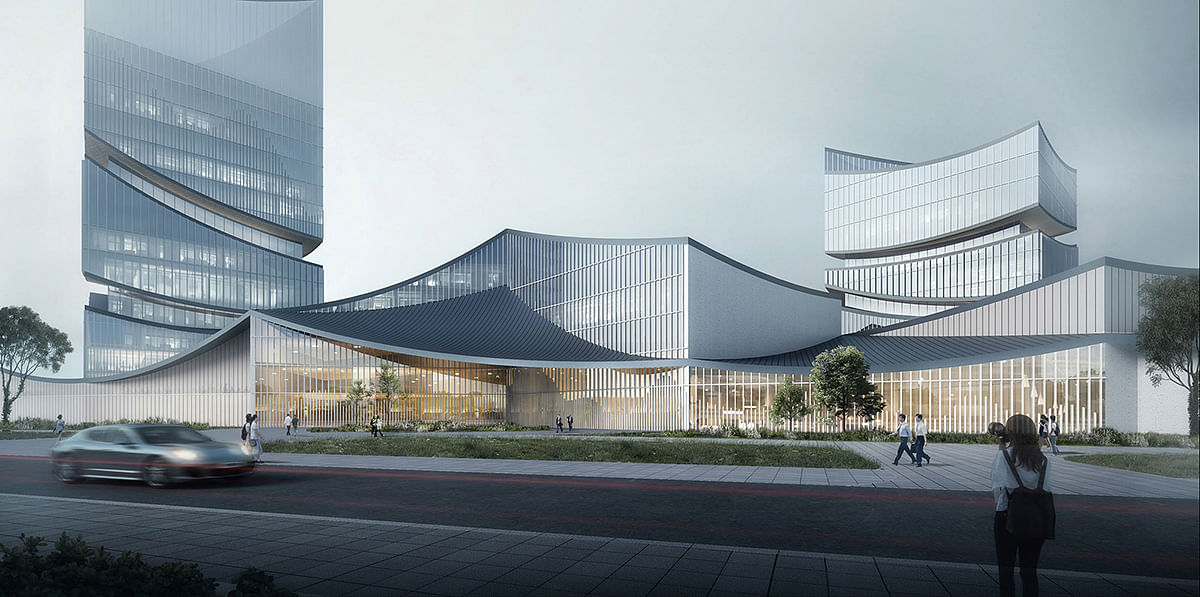 衢州智慧小镇数字经济综合体丨中国衢州丨LYCS Architecture,中国美术学院风景建筑设计研究院-42