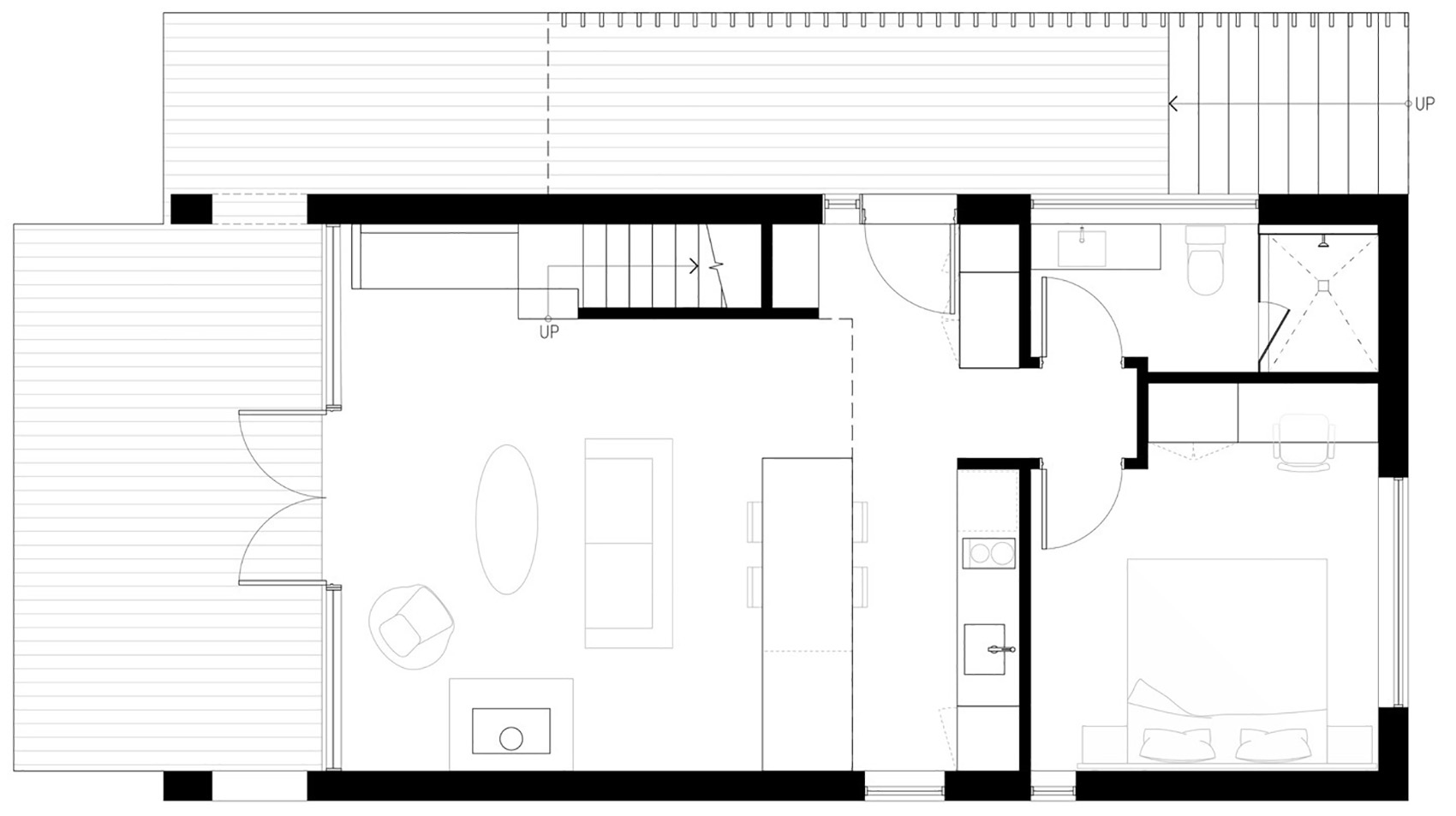 山坡上的Bunkie住宅丨加拿大丨Dubbeldam Architecture Design-63