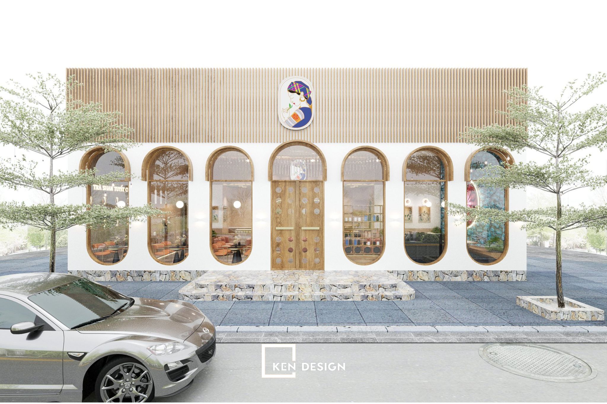 Moong Tea奶茶店设计项目丨越南河内丨KenDesign-10
