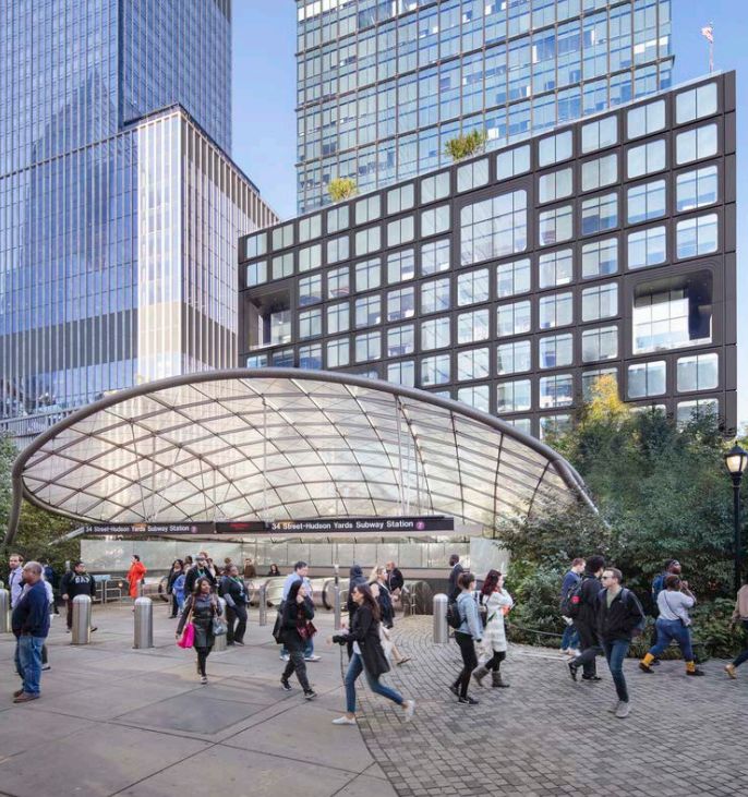 纽约哈德逊广场 55 号楼——工业铸铁美感的演绎-10