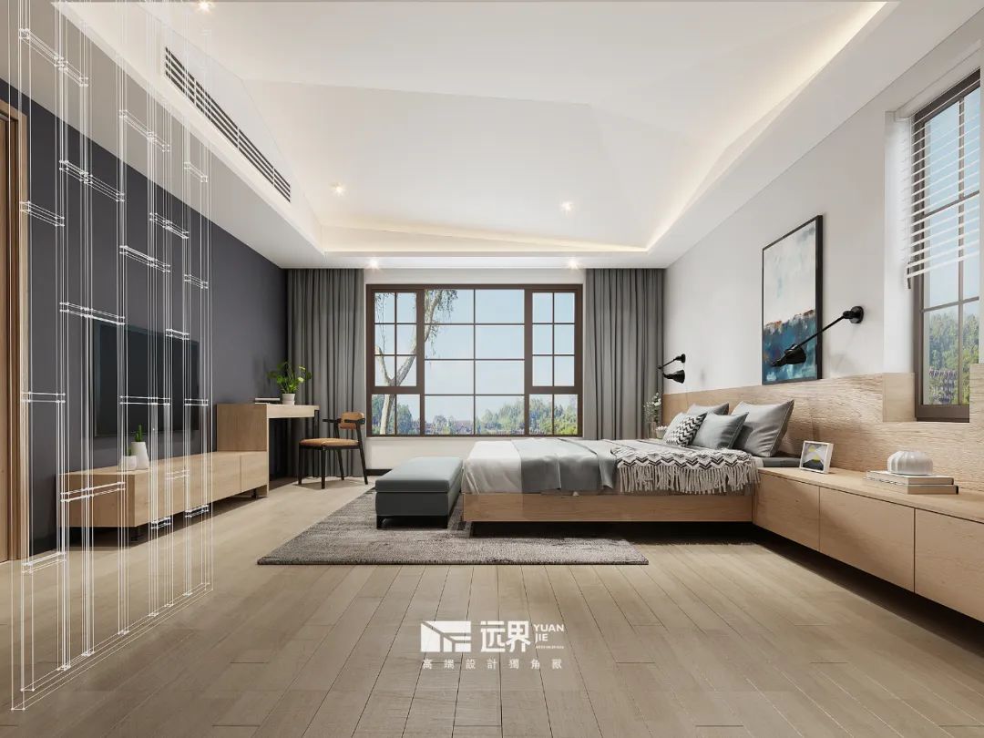 成都黄龙溪谷现代北欧风家居设计,自然和谐的生活空间-79