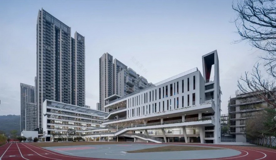 福田红岭实验小学侨安分校丨中国深圳丨深圳大学建筑设计研究院有限公司元本体工作室-28