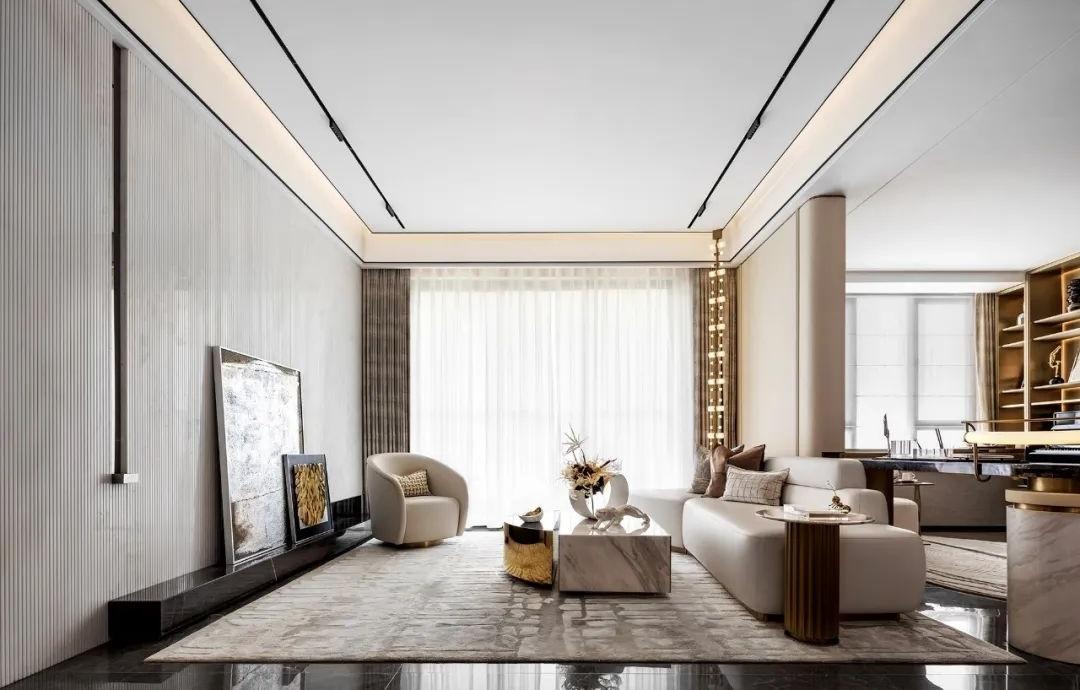 广州越秀·星航TOD顶层洋房140㎡丨中国广州丨广州安研室内设计咨询有限公司-13