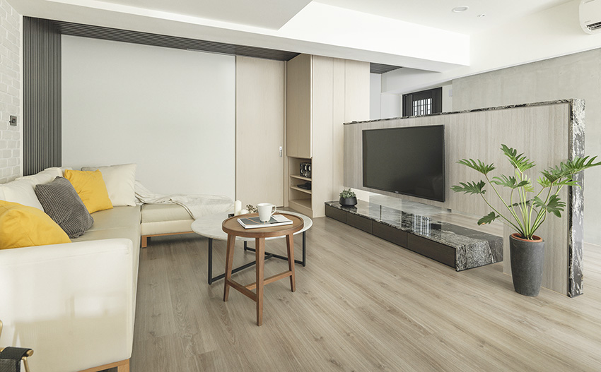 高雄 100㎡北欧风亲子宅 | 开放式空间、自然色彩、简约收纳-23