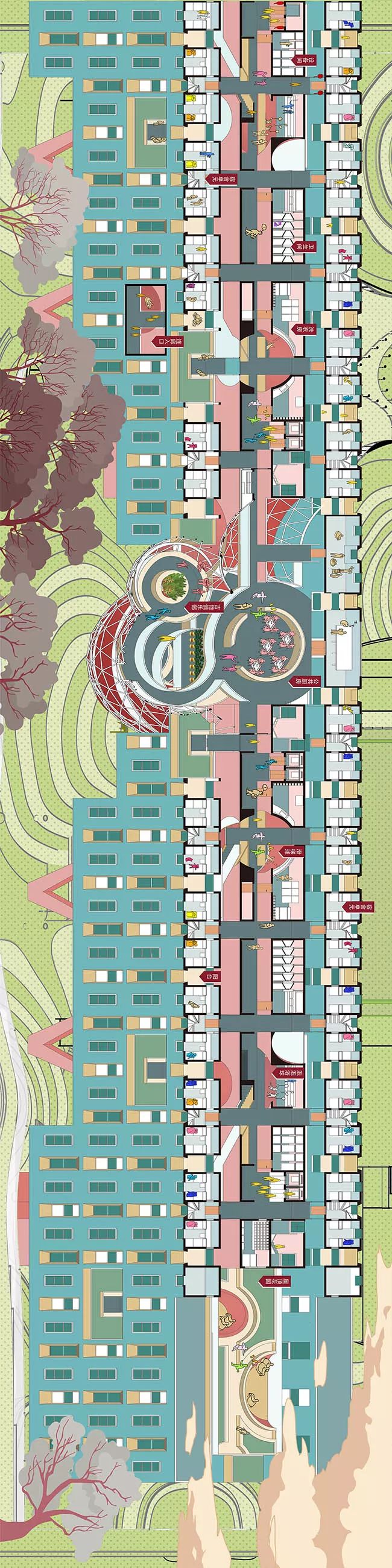 同济大学“超级校园” | 高容积率教育综合体的创新设计-70